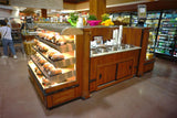 Custom Estate Series - Granite Counter, Carved Wood Corbels, Columns, & Picture Frame Molding