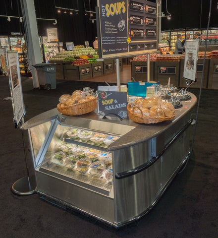 OSB-GC-ISW6-MDR Combination Hot Soup Bar and Refrigerated Grab & Go - Available in Unlimited Configurations!